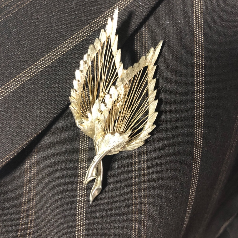Rare Boucher Gold Brooch